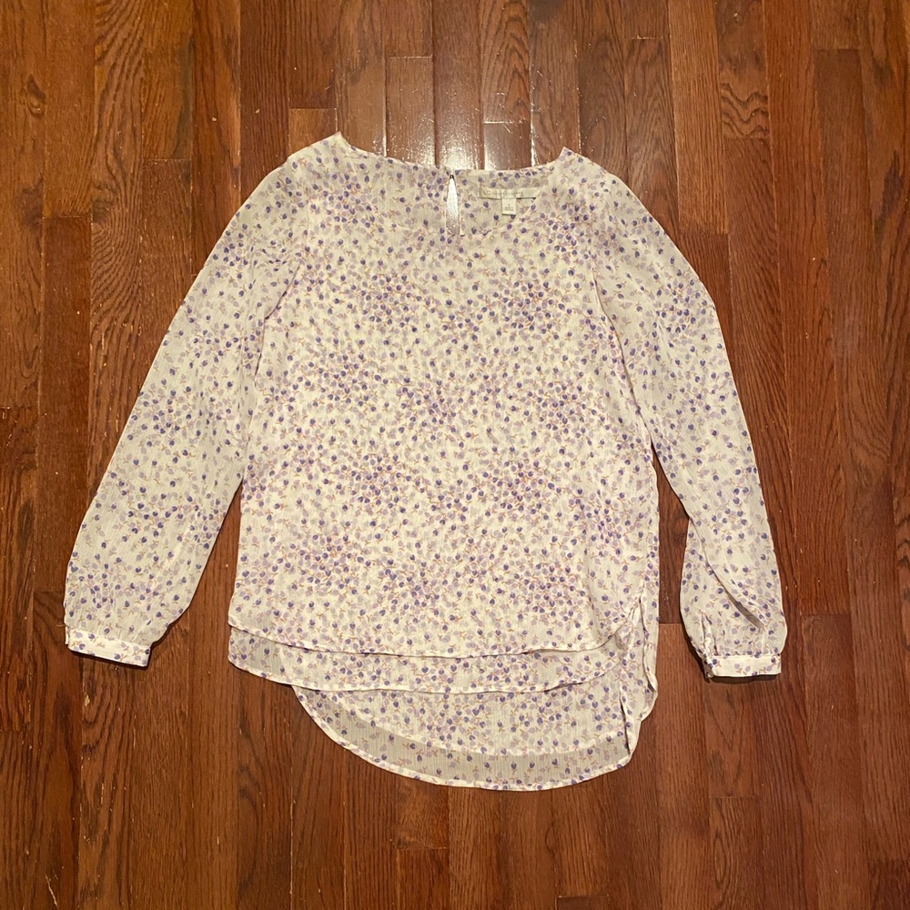 Lauren Conrad Floral Blouse